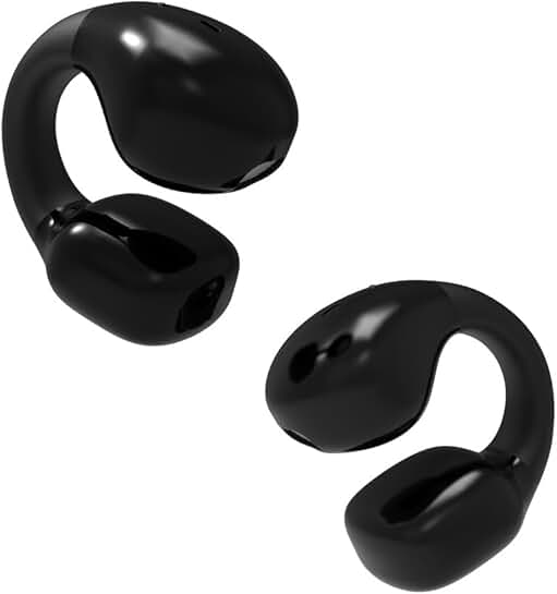 Wireless Open-Ear Clip-On Earbuds for Comfortable Listening