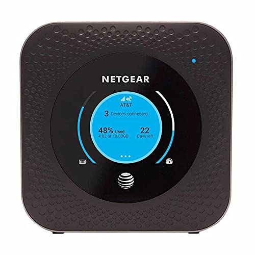 MODAIO 4G LTE Mobile Hotspot Router Steel Gray Renewed