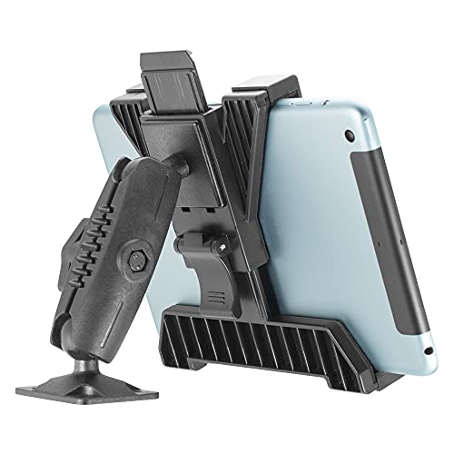 TabDock Bizmount AMPs - Heavy Duty Drill Base Mount for All 7" - 10" Tablets ( iPad , Samsung Tab ) for Cars, Desks, Countertops: Great for Commercial Vehicles, Trucks, Schools, and Businesses