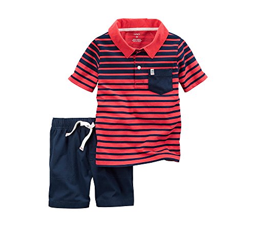 Carter s Baby Boys  2-Piece Shirt And Shorts Set,Multi,3 Months