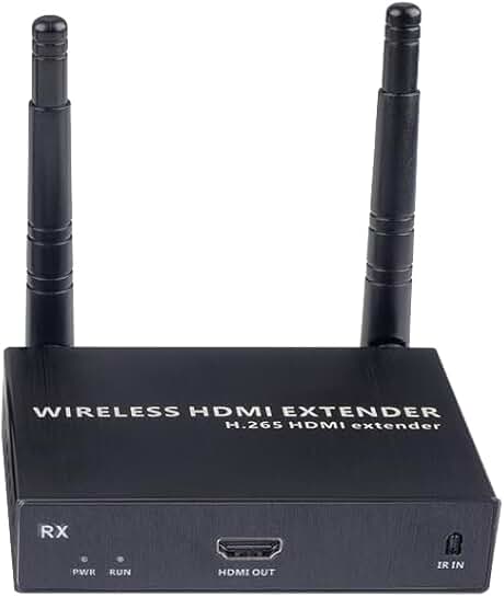 Wireless 4K HDMI Extender with IR, 656ft Range