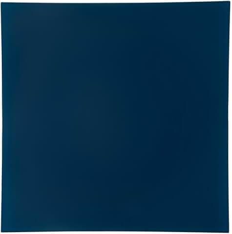 Blue 13-inch square disposable dinner plates, set of 4