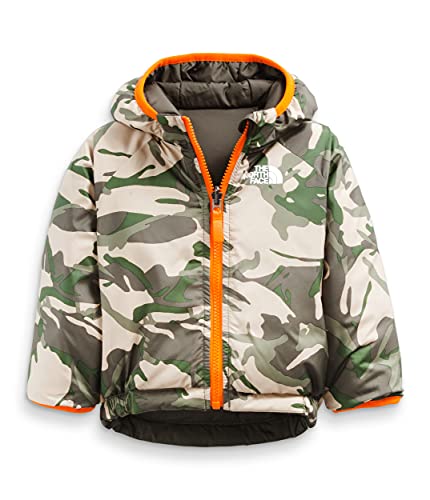 Infant Reversible Perrito Jacket, New Taupe Green, 3M