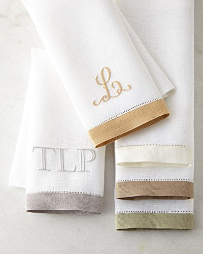 Filo by  Tip Towel 14x20 Set of 2) White/Grey)
