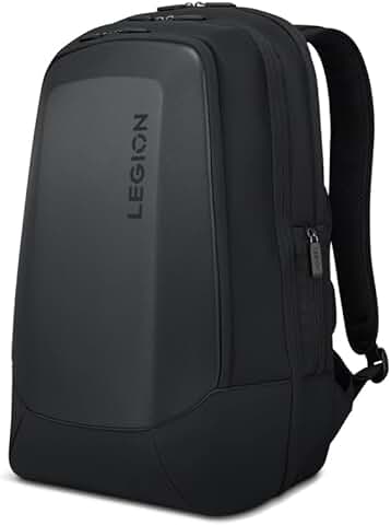 17-inch armored gaming laptop backpack with double layers and storage
