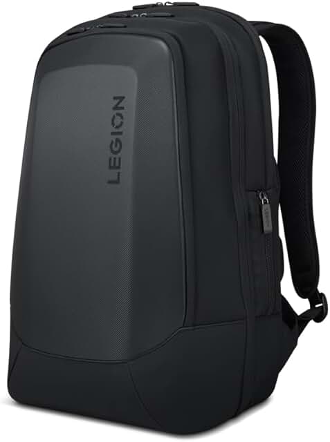 17-inch armored gaming laptop backpack with double layers and storage