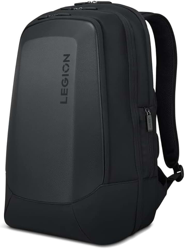 17-inch armored gaming laptop backpack with double layers and storage