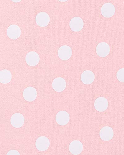 Baby Girls' 5 Pack Flutter Sleeve - Dots and Stripes - 12 Months
