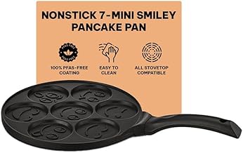 Mini Pancake Maker for Small Pancakes and Crepes