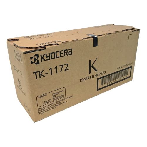 TK-1172 Black Toner Genuine Cartridge, Works with ECOSYS M2640idw, M2540dw and M2040dn Model Laser Printers, up to 7.2K Yield (1T02S50US0)