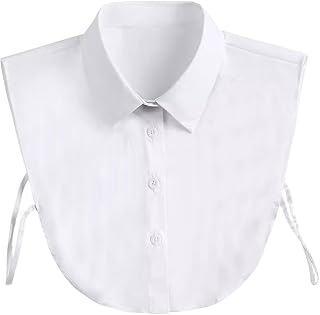 Women’s Solid Color Faux Collar Blouse