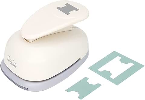 Mini 3-inch File Tabs Punch for Paper and Card Projects
