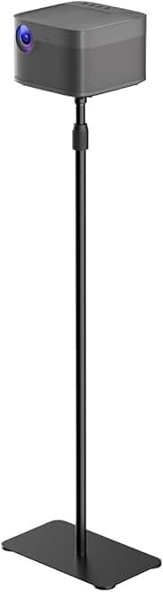 Adjustable 65.9" Projector Stand with Swivel and Mount
