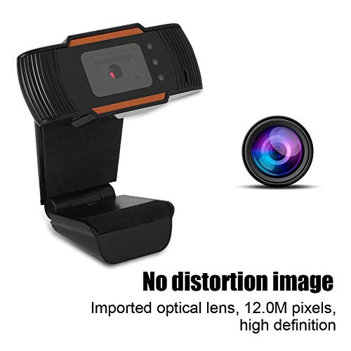 HD Webcam,HD Web Camera Computer PC 12.0M Pixel HD Video Webcam with Microphone,Computer Camera for Video Conferencing Software for MSN/Yahoo/Skype