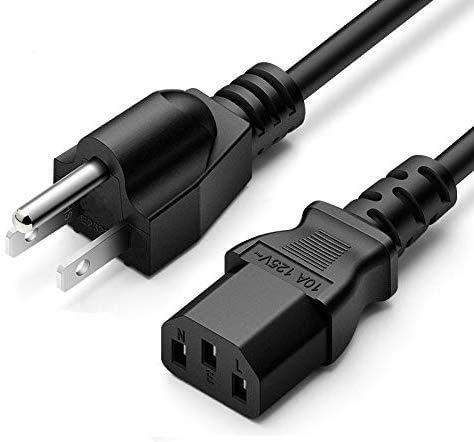 Power Cord Cable Fit for Instant Pot, Electric Pressure Cooker, Rice Cooker, Soy Milk Maker, Power Quick Pot and Other Kitchen Appliances 3 Prong Replacement Power Cable