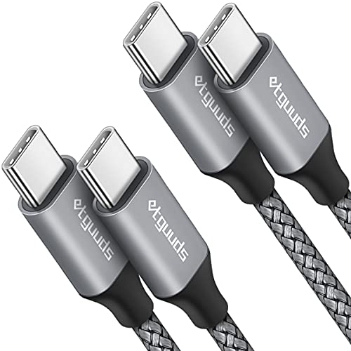USB C to USB C Cable 3ft 2-Pack for Fast Charging