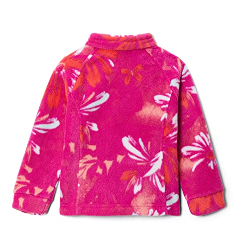Baby Benton Springs II Printed Fleece, Wild Fuchsia Daisy Party Multi, 3/6