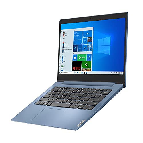 IdeaPad 1 14-inch Laptop with HD Display, Intel Celeron, 4GB RAM, 64GB Storage, Ice Blue