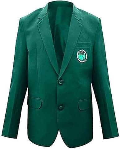 Men's lightweight green casual coat and golf blazer