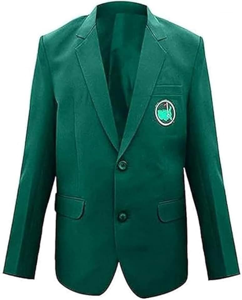 Men's lightweight green casual coat and golf blazer