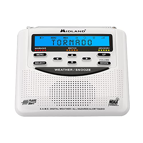 '- WR120B/WR120EZ - NOAA Emergency Weather Alert Radio - S.A.M.E. Localized Programming, Trilingual Display, 60+ Emergency Alerts, & Alarm Clock (WR120B - Box Packaging)