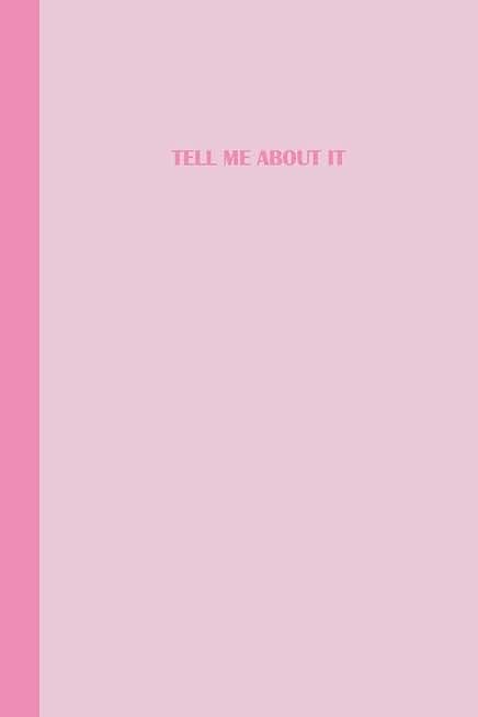 Graph journal with pink cover, 6x9 size