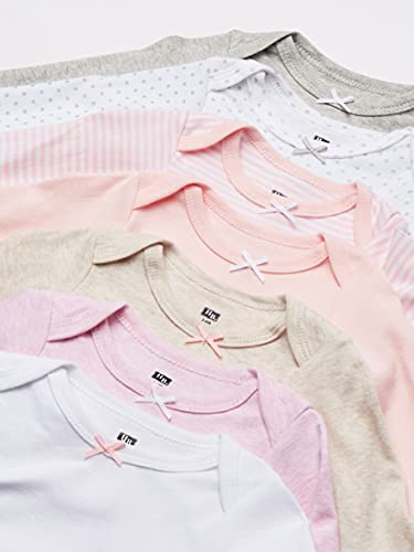 Uni   Cotton Long-Sleeve Bodysuits Girl Basic, 0-3 Months