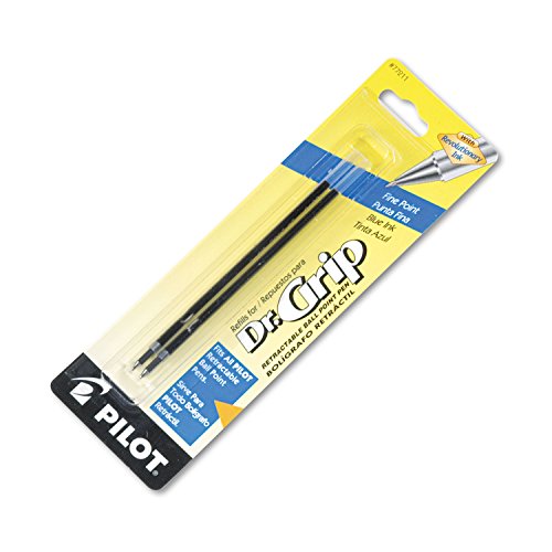 Blue Ink Fine Point Ballpoint Refills, 2-Pack