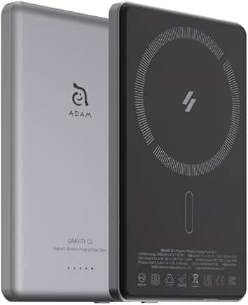 Magnetic Wireless Charger Power Bank for iPhone and AirPods