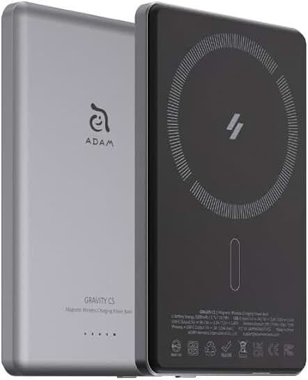 Magnetic Wireless Charger Power Bank for iPhone and AirPods