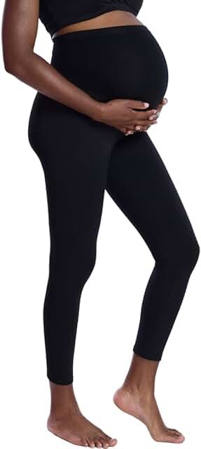 Women's Full-Length Stretch Maternity Leggings