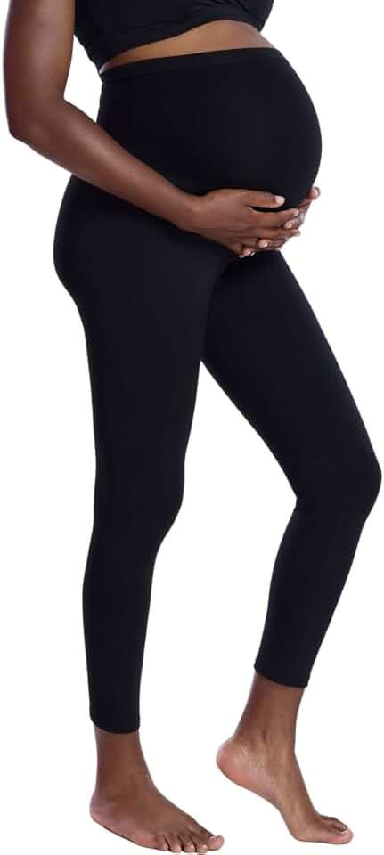 Women's Full-Length Stretch Maternity Leggings