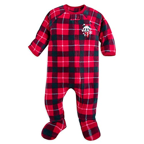 Mickey Mouse Holiday Blanket Sleeper for Baby, Size 0-3 Months