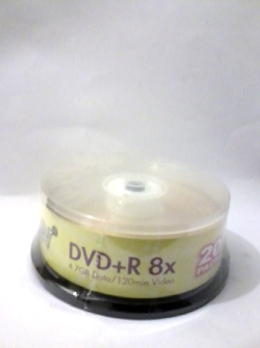 Teon DVD+R 8X, branded top, 20 pack in cake-box