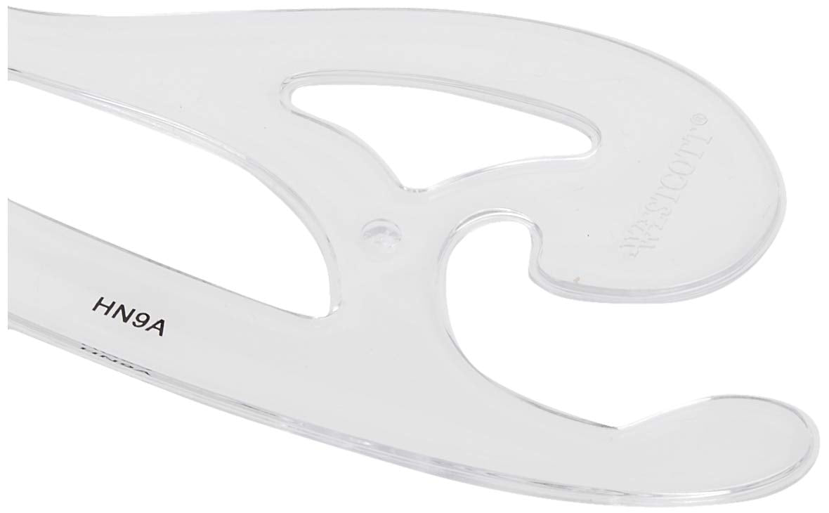 LetterCraft French Plastic Curve Set of 4