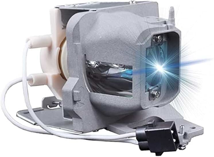 Replacement Lamp Bulb with Housing for Projectors