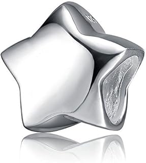 Sterling Silver Star Charm for Bracelets and Necklaces