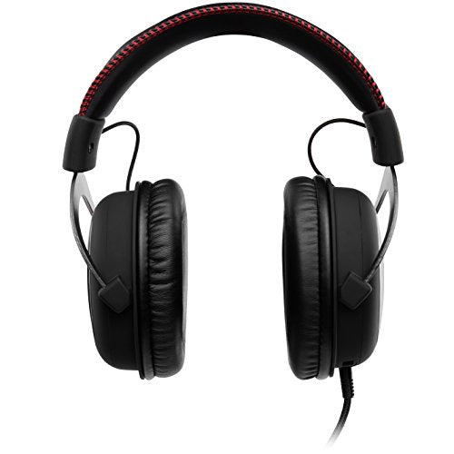 (KHX-HSCC-BK) Cloud Core Gaming Headset - Durable Aluminum Frame - 53MM Drivers - Detachable Microphone - Works with PC/PS4 and Xbox One, Nintendo Switch