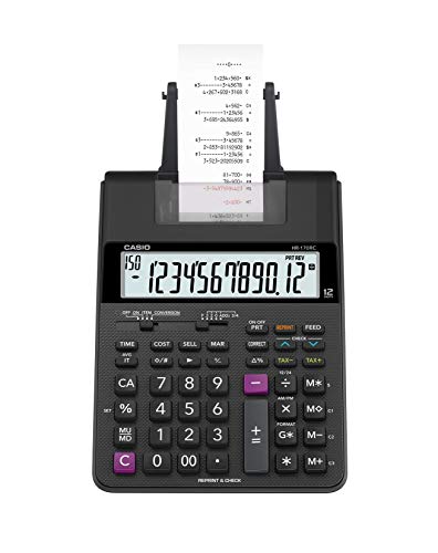 HR-170RC Plus, Min-Desktop Printing Calculator (New Version of The HR-100TM)
