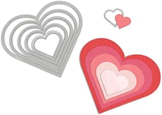 Set of 6 Heart Framelits Dies