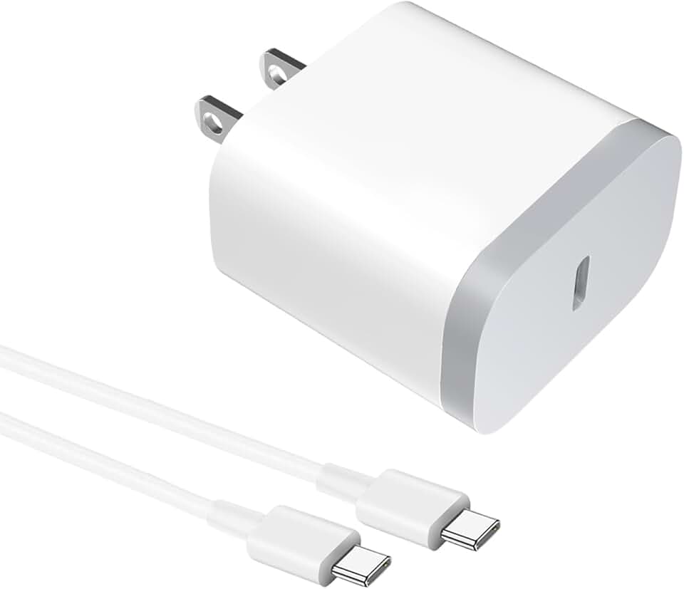 20W USB C Fast Charger with 4FT Cable