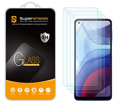 (3 Pack) Designed for Motorola Moto G Power (2021) [Not Fit for 2020/2022 Version] Tempered Glass Screen Protector, Anti Scratch, Bubble Free