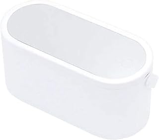 Portable LED Makeup Mirror with Storage and Dimmable Light