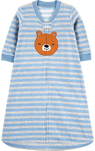 Carter s Unisex Baby Sleep Bag  Blue Stripe Bear, 0-3 Months