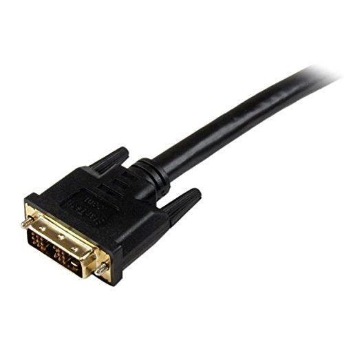 .com 25 ft HDMI to DVI-D Cable - HDMI to DVI Adapter / Converter Cable - 1x DVI-D Male, 1x HDMI Male - Black, 25 feet (HDDVIMM25)