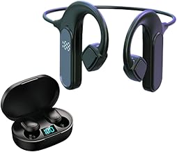 Wireless Bone Conduction Headphones with Bonus Ear Buds