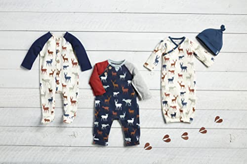 Take Me Home, Deer Print, 0-3 Months