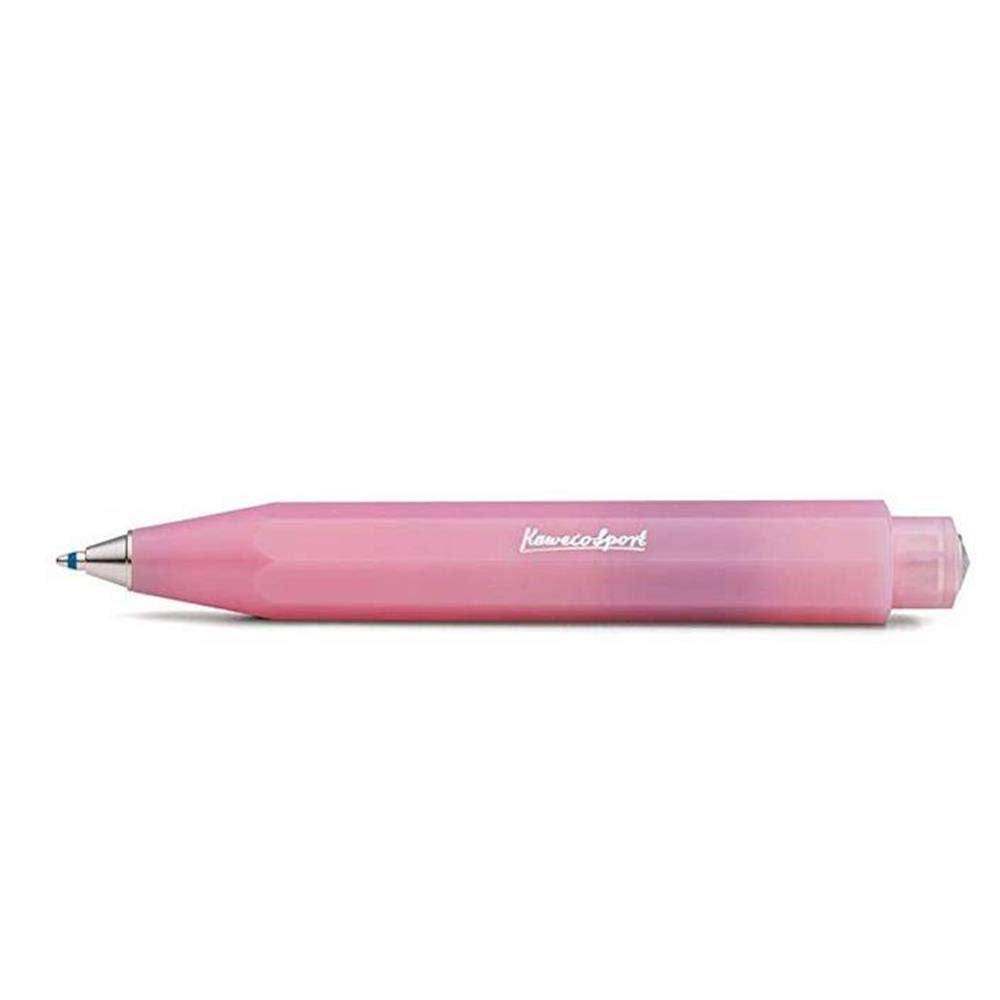 Frosted Pink Sport Ballpoint Pen with Refill