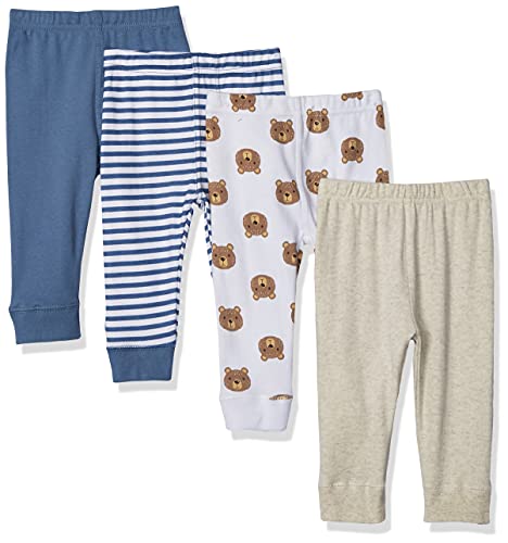 Unisex  Cotton Pants and Leggings Little Bear, 0-3 Months