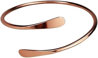 Set of African Brass Cuff Bracelets for Women
